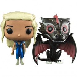 Funko Pop! Game of Thrones Daenerys & Drogon Vinyl Figure Funko Pop! Game of Thrones Daenerys & Drogon Vinyl Figure