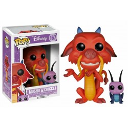 Funko Pop! Disney Mushu & Cricket #167 Vinyl Figure Funko Pop! Disney Mushu & Cricket #167 Vinyl Figure