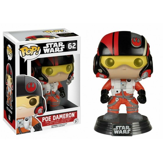 Funko Pop! Movies Star Wars Poe Dameron #62 Vinyl Figure