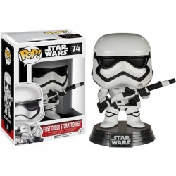 Funko Pop! Star Wars First Order Stormtrooper Amazon Exclusive #74 Vinyl Figure Funko Pop! Star Wars First Order Stormtrooper Amazon Exclusive #74 Vinyl Figure