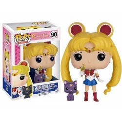 Funko Pop! Sailor Moon Sailor Moon with Moon Stick and Luna Hot Topic Exclusive #90 Vinyl Figure Funko Pop! Sailor Moon Sailor Moon with Moon Stick and Luna Hot Topic Exclusive #90 Vinyl Figure
