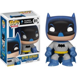 Funko Pop! DC Super Heroes Retro Batman Entertainment Earth Exclusive #01 Vinyl Figure Funko Pop! DC Super Heroes Retro Batman Entertainment Earth Exclusive #01 Vinyl Figure