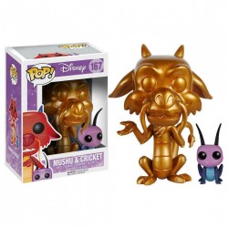 Funko Pop! Disney Mushu and Cricket Tom's Model Exclusive #167 Vinyl Figure Funko Pop! Disney Mushu and Cricket Tom's Model Exclusive #167 Vinyl Figure