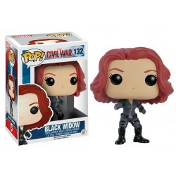 Funko Pop! Marvel Civil War Black Widow #132 Vinyl Figure Funko Pop! Marvel Civil War Black Widow #132 Vinyl Figure