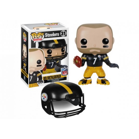 Funko Pop! NFL Pittsburgh Steelers Ben Roethlisberger #31 Vinyl Figure