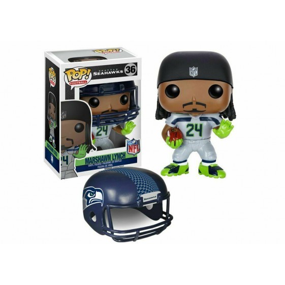 Funko Pop! NFL Seattle Seahawks Marshawn Lynch #36 Vinyl Figure