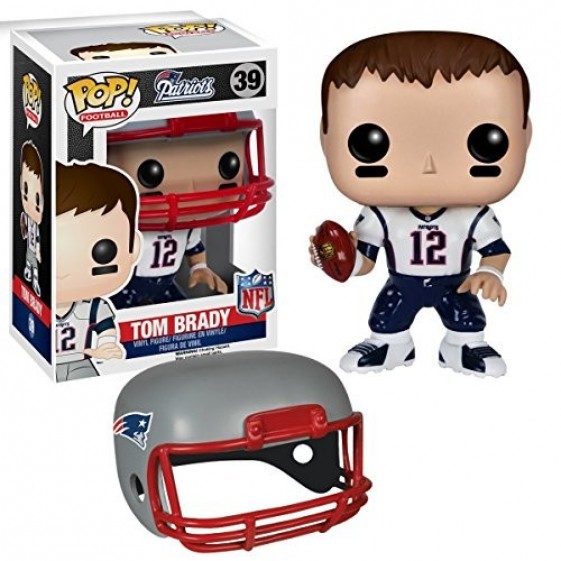 Funko Pop! NFL New England Patriots Tom Brady (White Jersey) #39 Vinyl Figure