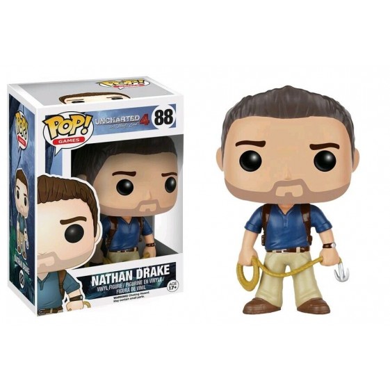 Funko Pop! Games Uncharted 4 A Thief's End Nathan Drake #88 Vinyl Figure