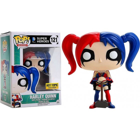 Funko Pop! DC Heroes Harley Quinn Hot Topic Exclusive #121 Vinyl Figure