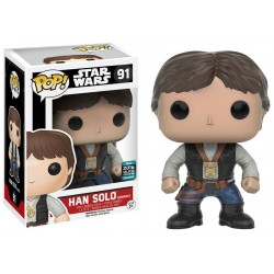 Funko Pop! Movies Star Wars Han Solo 2016 Galactic Convention Exclusive #91 Vinyl Figure Funko Pop! Movies Star Wars Han Solo 2016 Galactic Convention Exclusive #91 Vinyl Figure