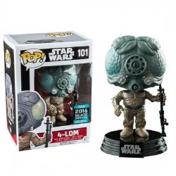 Funko Pop! Movies Star Wars 4-Lom 2016 Galactic Convention Exclusive #101 Vinyl Figure Funko Pop! Movies Star Wars 4-Lom 2016 Galactic Convention Exclusive #101 Vinyl Figure
