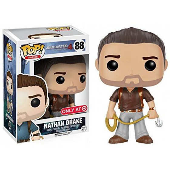 Funko Pop! Uncharted A Thief's End Nathan Drake Target Exclusive #88 Vinyl Figure
