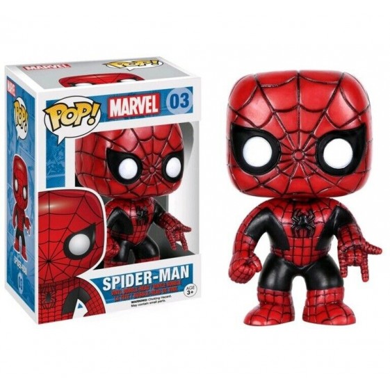 Funko Pop! Marvel Spider-Man Hot Topic Exclusive #03 Vinyl Figure