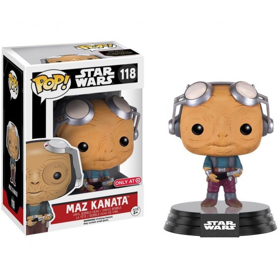 Funko Pop! Star Wars Maz Kanata Target Exclusive #118 Vinyl Figure