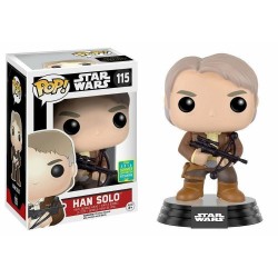 Funko Pop! Movies Star Wars Han Solo 2016 Summer Convention Exclusive #115 Vinyl Figure Funko Pop! Movies Star Wars Han Solo 2016 Summer Convention Exclusive #115 Vinyl Figure