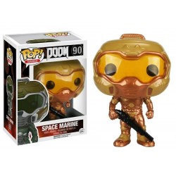 Funko Pop! Games Doom Doom Marine(yellow) Gamestop Exclusive #90 Vinyl Figure