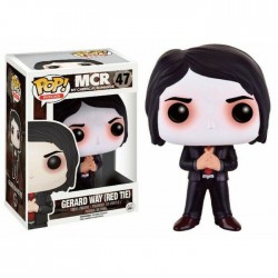 Funko Pop! Rocks My Chemical Romance Gerard Way(Red Tie) Hot Topic Exclusive #47 Vinyl Figure Funko Pop! Rocks My Chemical Romance Gerard Way(Red Tie) Hot Topic Exclusive #47 Vinyl Figure