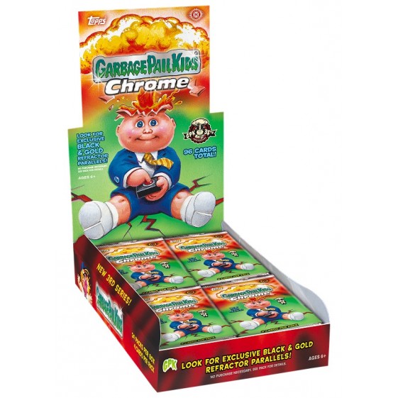 Topps Garbage Pail Kids Chrome 3 Hobby Box (24 Packs)