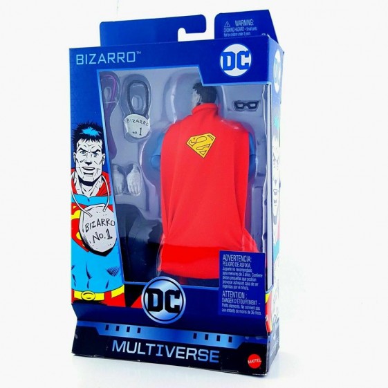 Mattel DC Multiverse Bizarro Superman 7" Action Figure