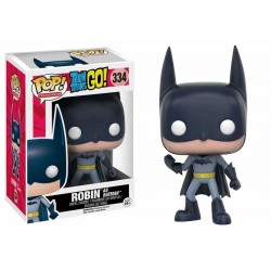 Funko Pop! Teen Titans Go Robin as Batman Toys R Us Exclusive #334 Vinyl Figure Funko Pop! Teen Titans Go Robin as Batman Toys R Us Exclusive #334 Vinyl Figure