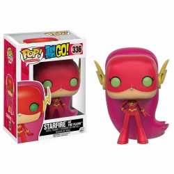 Funko Pop! Teen Titans Go Starfire as The flash Toys R Us Exclusive #336 Vinyl Figure