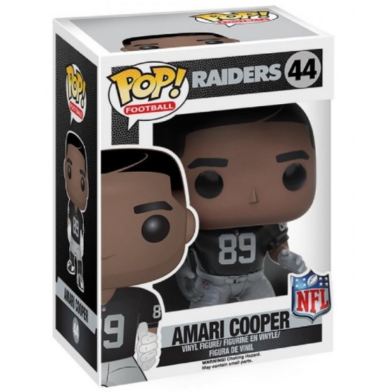 Funko Pop! NFL Oakland Raiders Amari Cooper (Black Jersey) #44 Vinyl Figure
