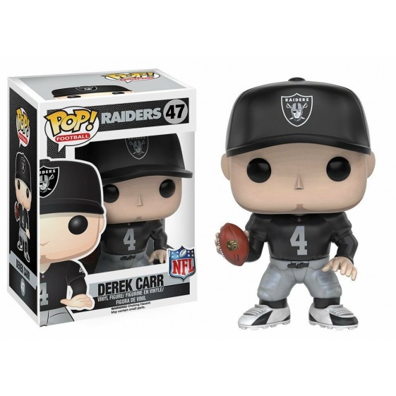 Funko Pop! NFL Raiders Derek Carr #47 Vinyl Figure