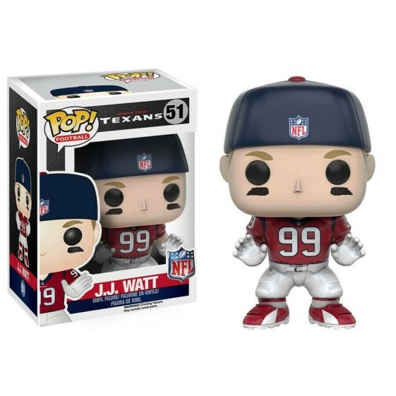 Funko Pop! NFL Houston Texans JJ Watt #51 Vinyl Figure