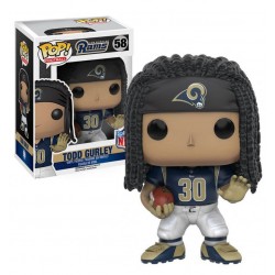 Funko Pop! NFL Los Angeles Rams Todd Gurley #58 Vinyl Figure Funko Pop! NFL Los Angeles Rams Todd Gurley #58 Vinyl Figure