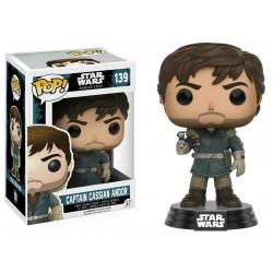 Funko Pop! Star Wars Rogue One Captain Cassian Andor #139 Vinyl Figure Funko Pop! Star Wars Rogue One Captain Cassian Andor #139 Vinyl Figure