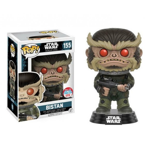 Funko Pop! Star Wars Rogue One Bistan New York Comic Con #155 Vinyl Figure