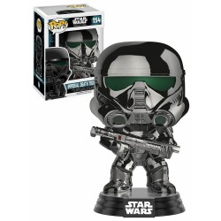 Funko Pop! Movies Star Wars Rogue One Imperial Death Trooper Walmart Exclusive #154 Vinyl Figure Funko Pop! Movies Star Wars Rogue One Imperial Death Trooper Walmart Exclusive #154 Vinyl Figure