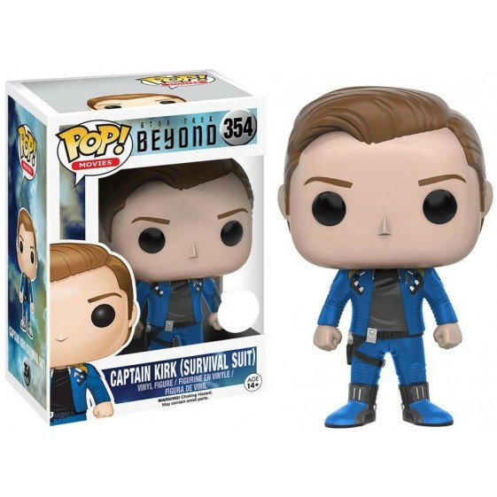 Funko Pop! Movies Star Trek Beyond Captain Kirk (Survival Suit) FYE Exclusive #354 Vinyl Figure