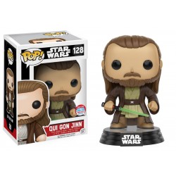Funko Pop! Star Wars Qui Gon Jinn 2016 NYCC New York Comic-Con 2000 PCS #128 Vinyl Figure Funko Pop! Star Wars Qui Gon Jinn 2016 NYCC New York Comic-Con 2000 PCS #128 Vinyl Figure