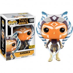 Funko Pop! Movies Star Wars Rebels Ahsoka Hot topic Exclusive #130 Vinyl Figure Funko Pop! Movies Star Wars Rebels Ahsoka Hot topic Exclusive #130 Vinyl Figure