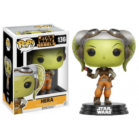 Funko Pop! Movies Star Wars Rebels Hera #136 Vinyl Figure