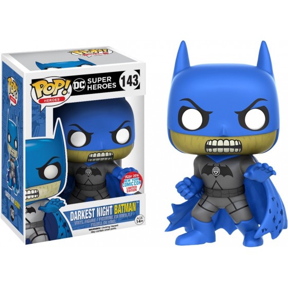 Funko Pop! DC Heroes Darkest Night Batman New York Comic Con Exclusive #143 Vinyl Figure