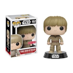 Funko Pop! Movies Star Wars Young Anakin Skywalker Target Exclusive #162 Vinyl Figure Funko Pop! Movies Star Wars Young Anakin Skywalker Target Exclusive #162 Vinyl Figure