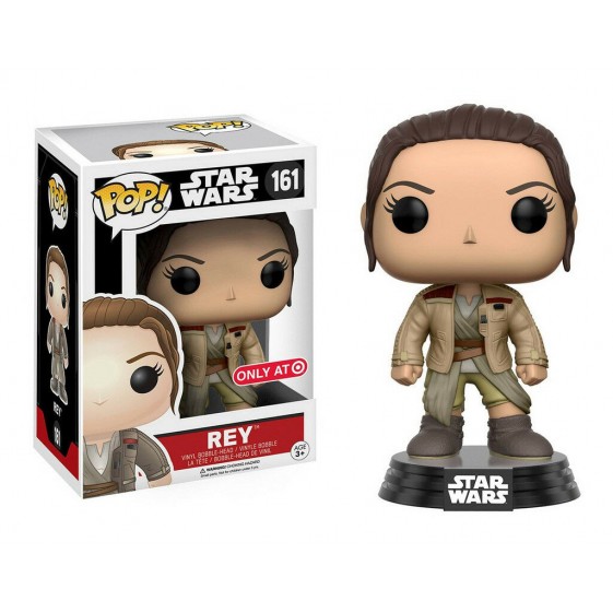 Funko Pop! Movies Star Wars Rey Target Exclusive #161 Vinyl Figure