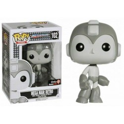 Funko Pop! Games Mega Man Mega Man Retro Gamestop Exclusive #102 Vinyl Figure Funko Pop! Games Mega Man Mega Man Retro Gamestop Exclusive #102 Vinyl Figure