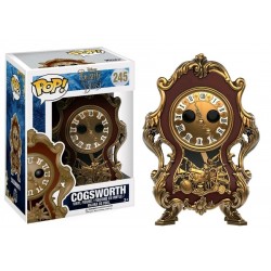 Funko Pop! Disney Beauty and The Beast Cogsworth #245 Vinyl Figure