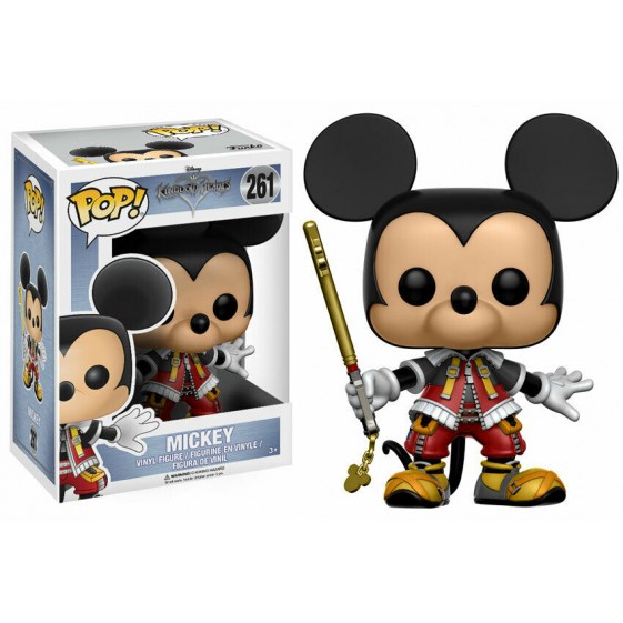 Funko Pop! Games Kingdom Hearts Mickey #261 Vinyl Figure