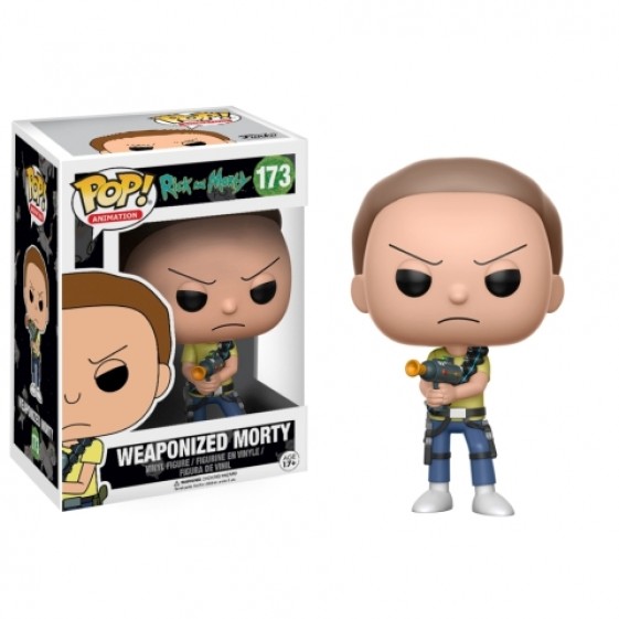 Funko Pop! Rick and Morty Weaponized Morty #173 Vinyl Figure