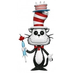 Funko Pop! Books Dr Seuss Cat in the Hat Box Lunch Exclusive #10 Vinyl Figure Funko Pop! Books Dr Seuss Cat in the Hat Box Lunch Exclusive #10 Vinyl Figure