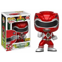 Funko Pop! Mighty Morphin Power Rangers Red Ranger Hot Topic Exclusive #406 Vinyl Figure
