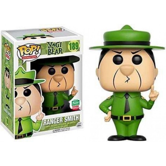 Funko Pop! Hanna Barbera Yogi Bear Ranger Smith Funko 5000 Pcs Exclusive #189 Vinyl Figure