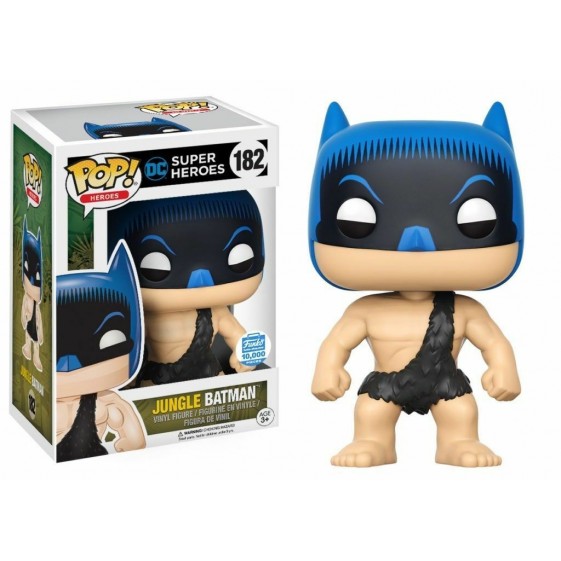 Funko Pop! DC Heroes Jungle Batman Funko 10,000 Pieces Exclusive #182 Vinyl Figure