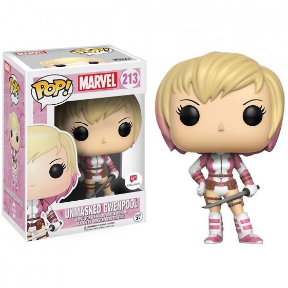 Funko Pop! Marvel Unmasked Gwenpool Walgreens Exclusive #213 Vinyl Figure