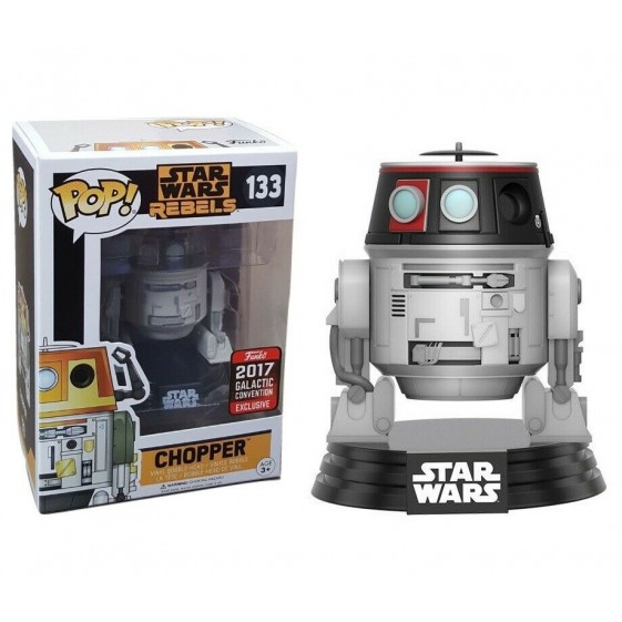 Funko Pop! Star Wars Rebels Chopper Galactic Convention Exclusive #133 Vinyl Figure