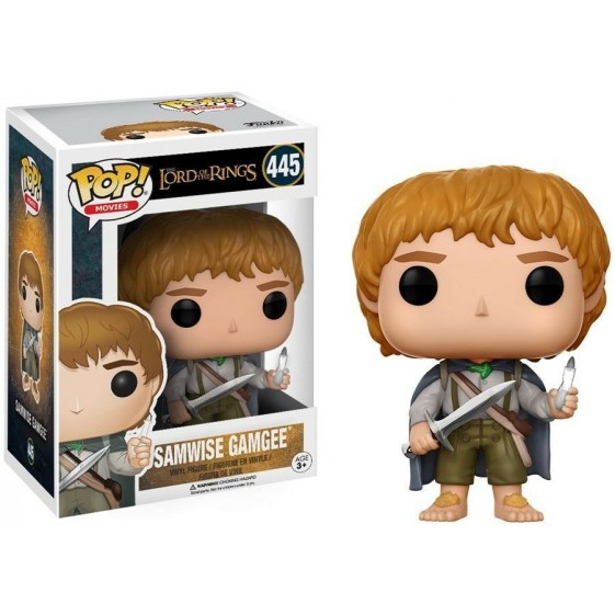 Funko Pop! Movies The Lord of the Rings Samwise Gamgee (Glow in the Dark) #445 Vinyl Figure